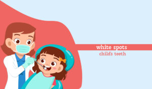 white spots child's teeth
