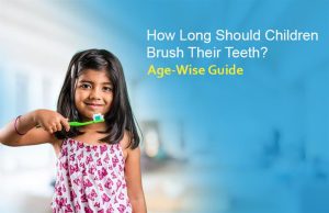 children brushing tips