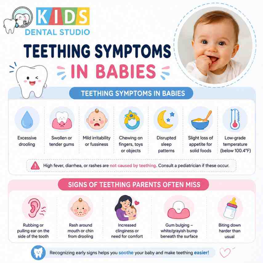 Teething Symptoms in Babies
