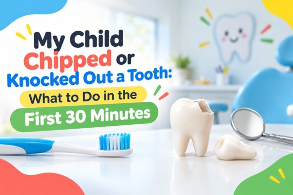 My Child Chipped or Knocked Out a Tooth: What to Do in the First 30 Minutes