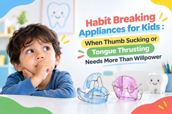 Habit Breaking Appliances for Kids: When Thumb Sucking or Tongue Thrusting Needs More Help