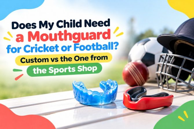 Does My Child Need a Mouthguard for Cricket or Football? Custom vs the One from the Sports Shop